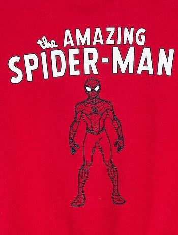 Chaqueta acolchada bicolor 'Spiderman'