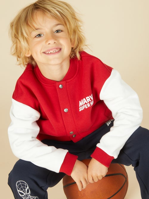 Chaqueta acolchada bicolor 'Spiderman' - Kiabi
