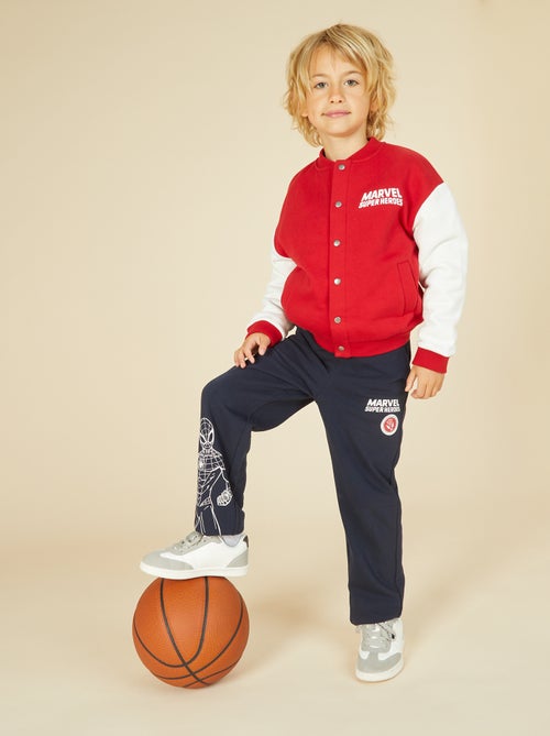 Chaqueta acolchada bicolor 'Spiderman' - Kiabi