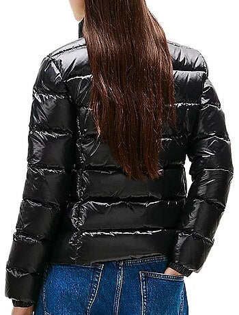 Chaqueta acolchada Brillant Mujer Tommy Jeans slim zip Print
