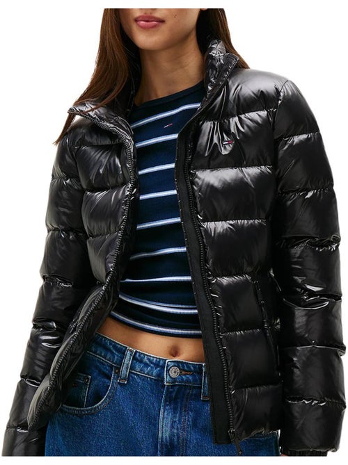 Chaqueta acolchada Brillant Mujer Tommy Jeans slim zip Print - Kiabi