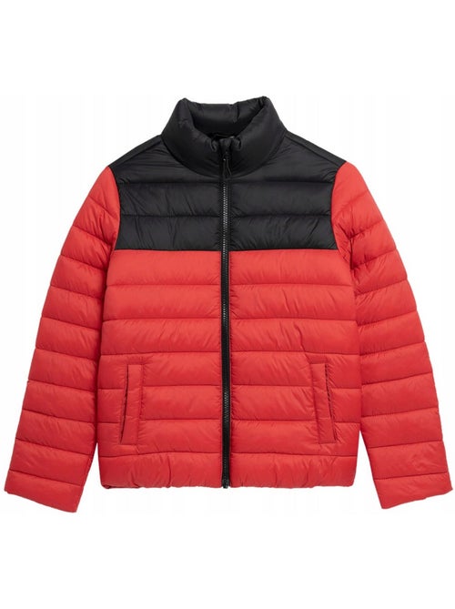Chaqueta acolchada colores sólidos de plumón sintético niños - 4f - Kiabi Chaqueta acolchada colores sólidos de plumón sintético niños - 4f - Kiabi