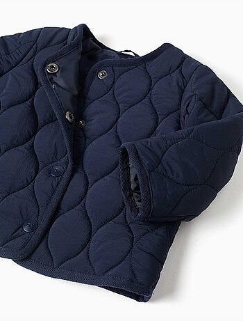 Chaqueta acolchada con automáticos