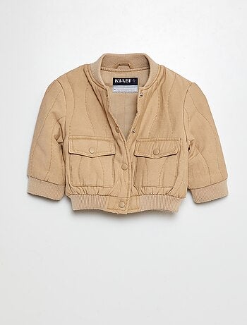 Chaqueta acolchada con automáticos