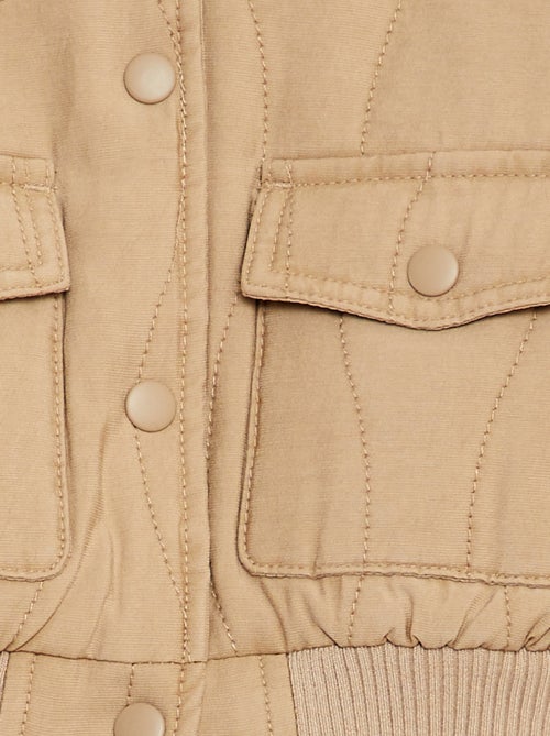 Chaqueta acolchada con automáticos - Kiabi