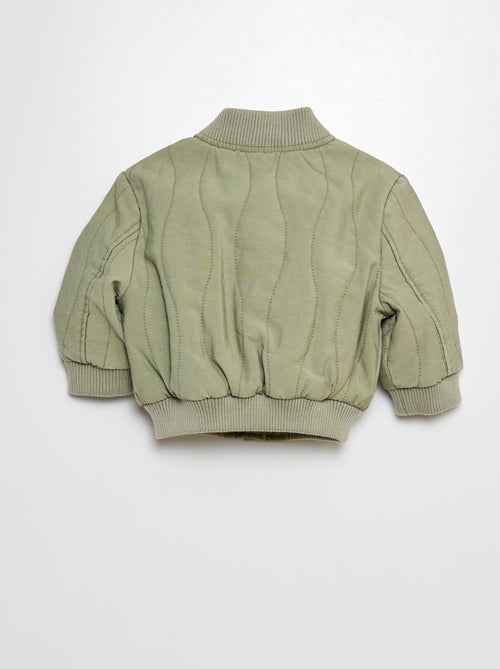 Chaqueta acolchada con automáticos - Kiabi