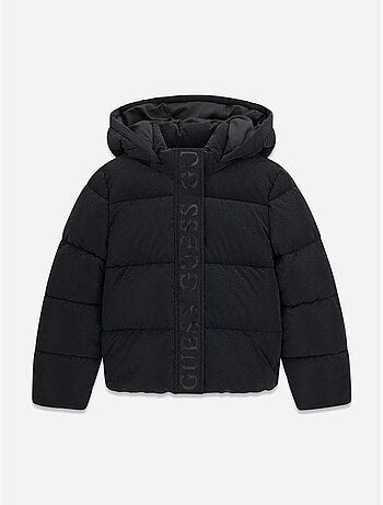 Chaqueta acolchada con capucha - guess kids