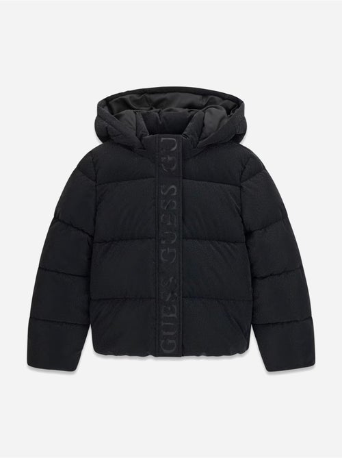 Chaqueta acolchada con capucha - guess kids - Kiabi