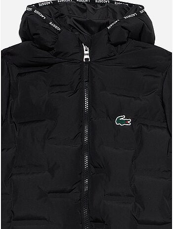 Chaqueta acolchada con capucha - lacoste