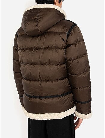 Chaqueta acolchada con capucha - schott
