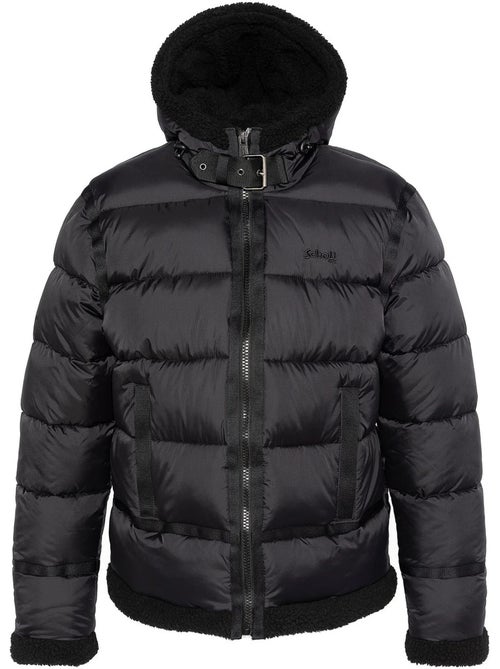 Chaqueta acolchada con capucha - schott - Kiabi