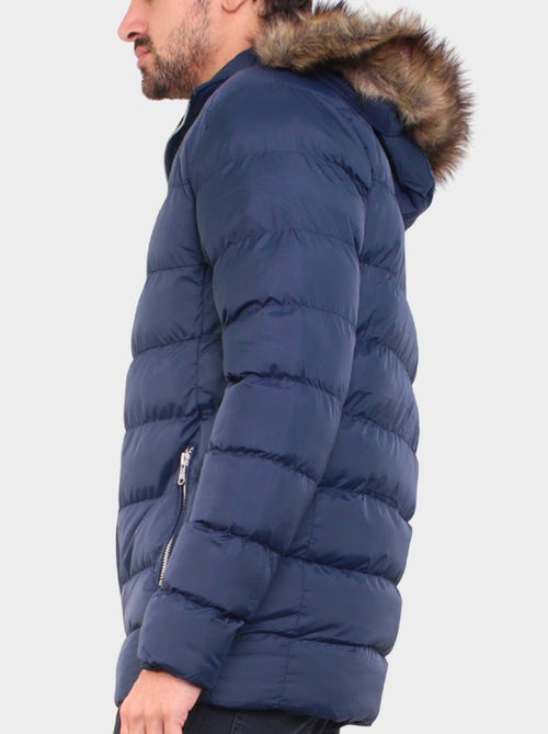 Chaqueta acolchada con capucha - Kiabi