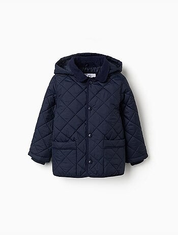 Chaqueta acolchada con capucha desmontable
