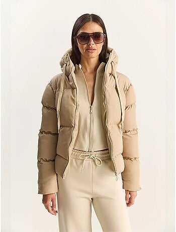 Chaqueta acolchada con capucha lucci