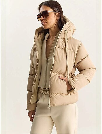 Chaqueta acolchada con capucha lucci