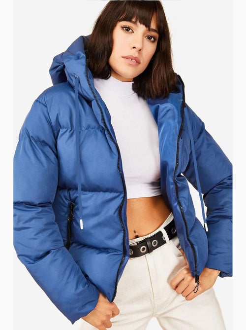 Chaqueta acolchada con capucha lucci - Kiabi