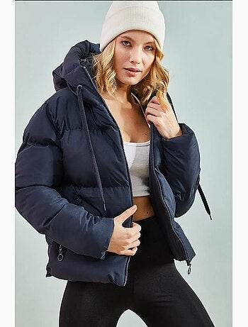 Chaqueta acolchada con capucha lucci