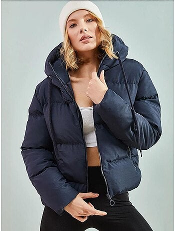 Chaqueta acolchada con capucha lucci