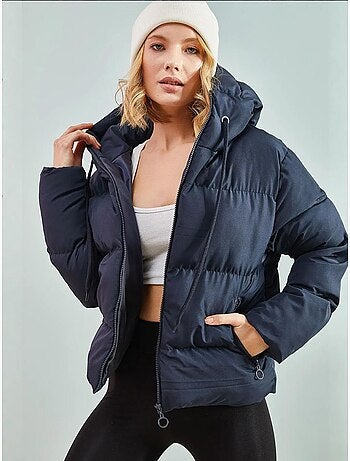 Chaqueta acolchada con capucha lucci