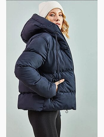 Chaqueta acolchada con capucha lucci