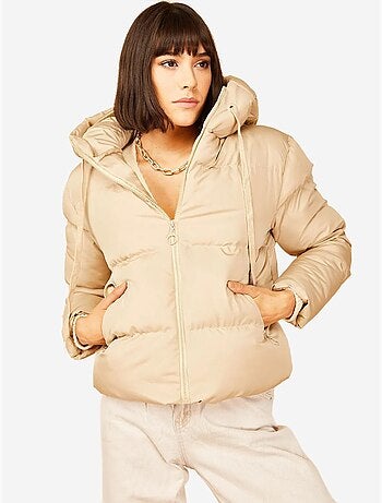Chaqueta acolchada con capucha lucci