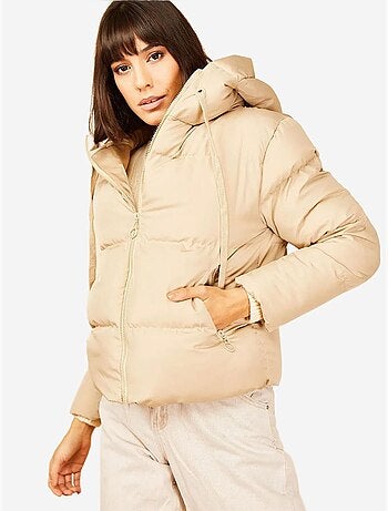 Chaqueta acolchada con capucha lucci