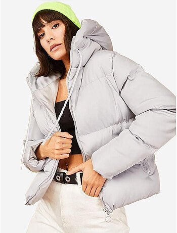 Chaqueta acolchada con capucha lucci