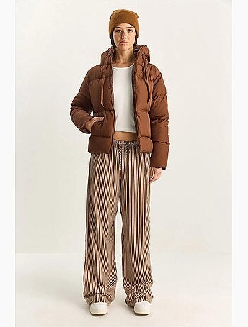 Chaqueta acolchada con capucha lucci