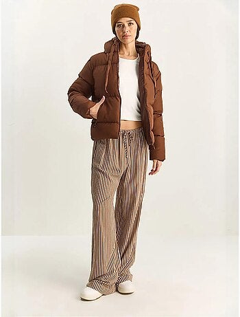 Chaqueta acolchada con capucha lucci