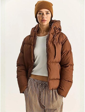 Chaqueta acolchada con capucha lucci