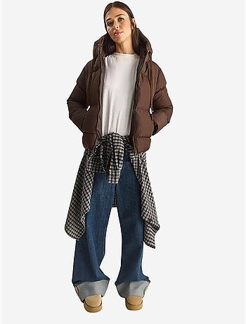 Chaqueta acolchada con capucha lucci