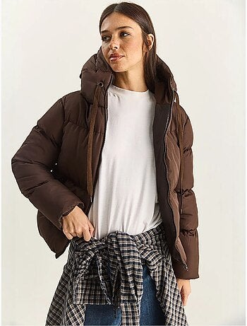 Chaqueta acolchada con capucha lucci