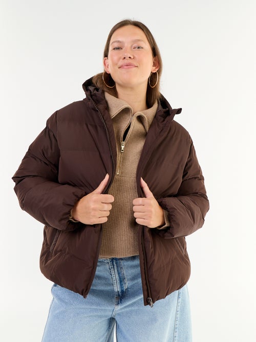 Chaqueta acolchada con capucha - Kiabi