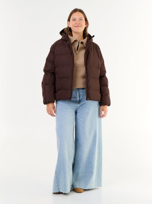 Chaqueta acolchada con capucha - Kiabi