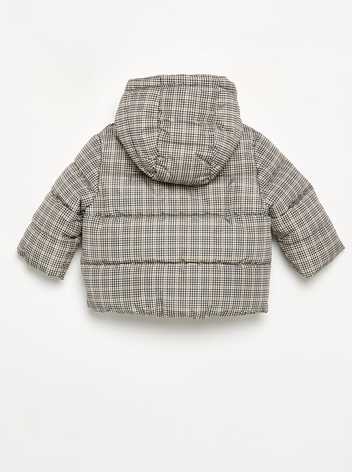 Chaqueta acolchada con capucha - Kiabi
