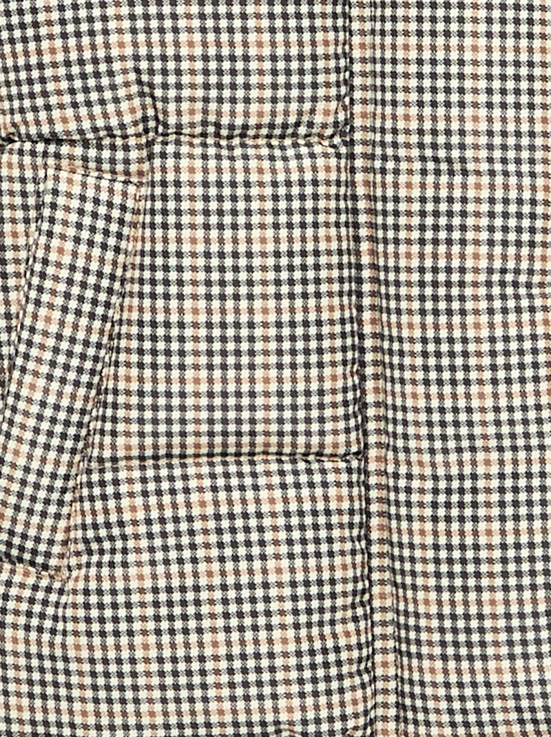 Chaqueta acolchada con capucha Marron - Kiabi