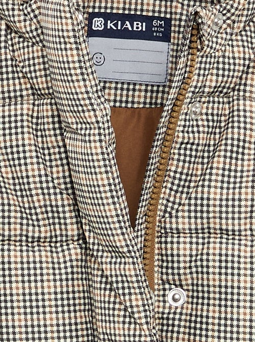 Chaqueta acolchada con capucha - Kiabi