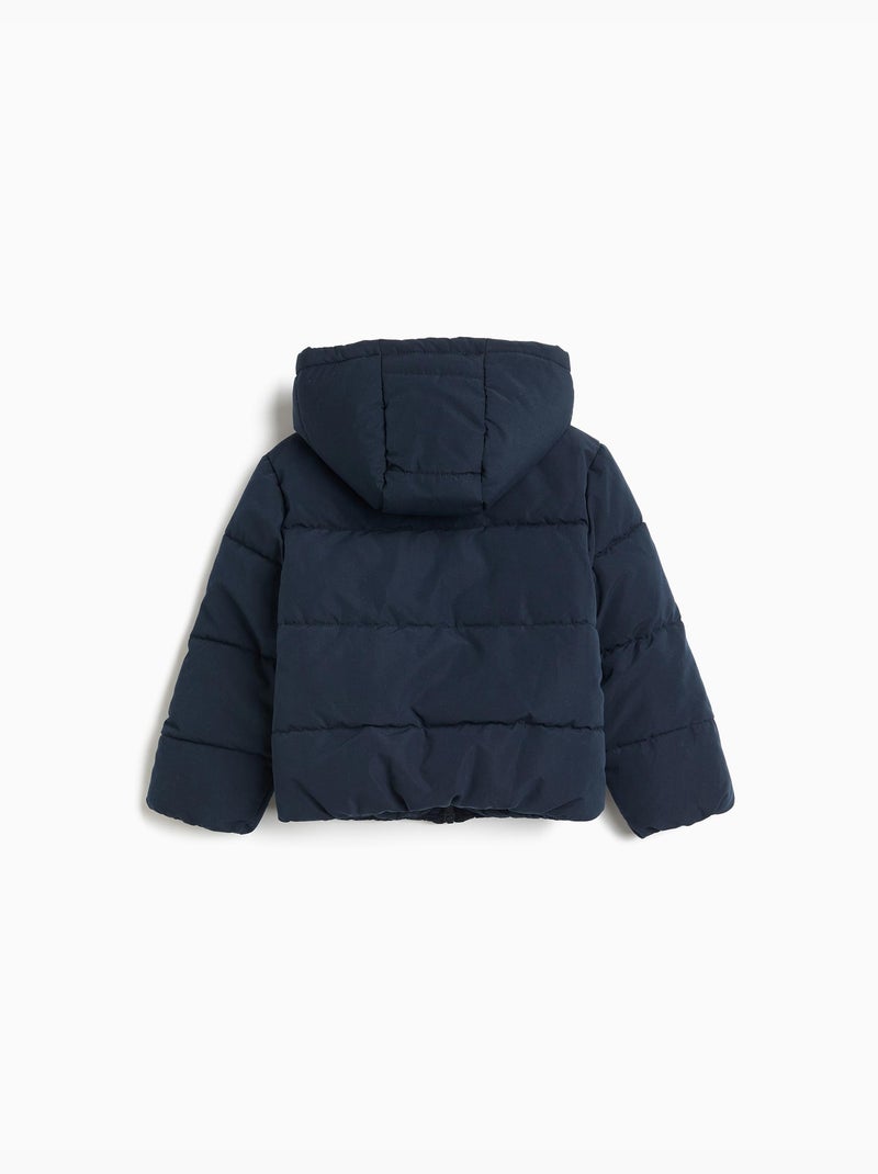 Chaqueta acolchada con capucha, mo fashion Azul - Kiabi