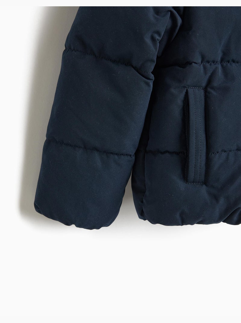 Chaqueta acolchada con capucha, mo fashion Azul - Kiabi
