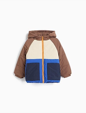 Chaqueta acolchada con capucha, mo fashion