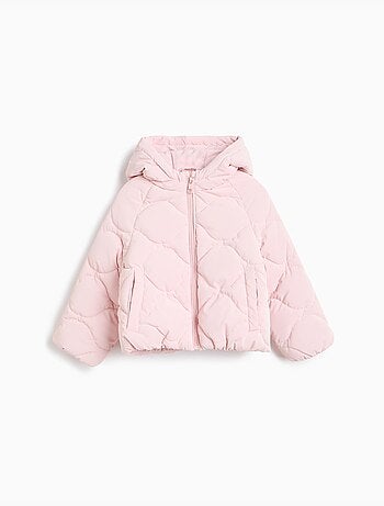Chaqueta acolchada con capucha, mo fashion