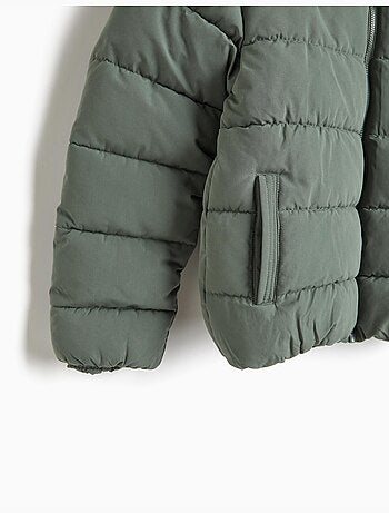 Chaqueta acolchada con capucha, mo fashion