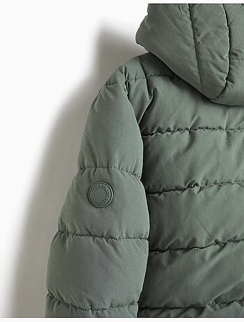 Chaqueta acolchada con capucha, mo fashion