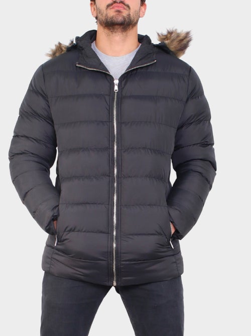 Chaqueta acolchada con capucha - Kiabi