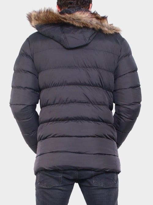 Chaqueta acolchada con capucha - Kiabi