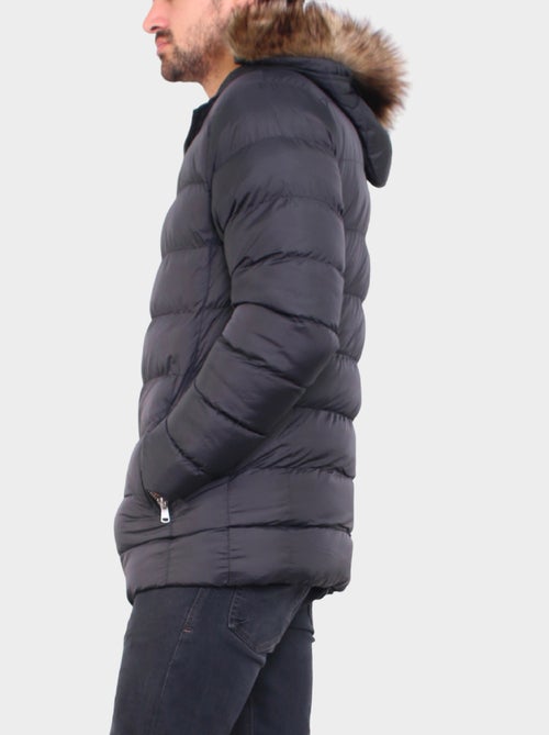 Chaqueta acolchada con capucha - Kiabi