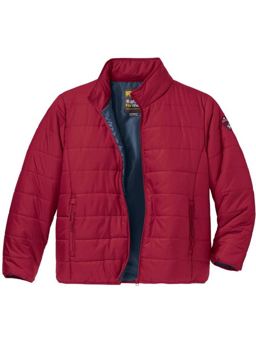 Chaqueta acolchada con capucha oculta y cuello alto con cremallera - Kiabi Chaqueta acolchada con capucha oculta y cuello alto con cremallera - Kiabi
