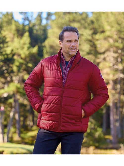 Chaqueta acolchada con capucha oculta y cuello alto con cremallera - Kiabi Chaqueta acolchada con capucha oculta y cuello alto con cremallera - Kiabi