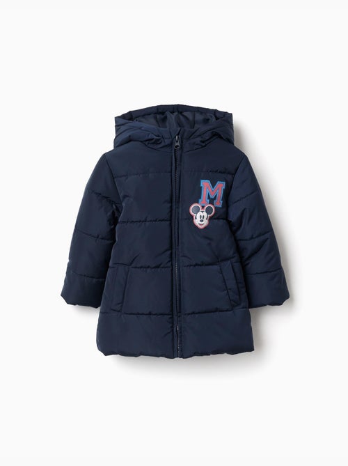 Chaqueta acolchada con capucha y estampados mickey - Kiabi Chaqueta acolchada con capucha y estampados mickey - Kiabi