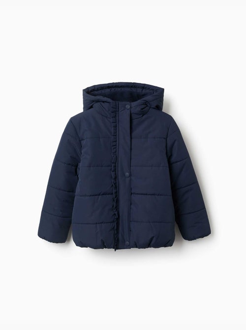 Chaqueta acolchada con capucha y forro polar - Kiabi